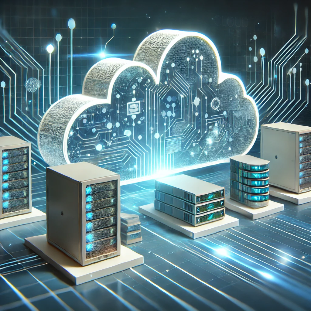 DALL·E 2024-12-19 11.02.49 - A visually appealing and futuristic illustration of cloud engineering, featuring a dynamic digital cloud connected to various devices and data streams